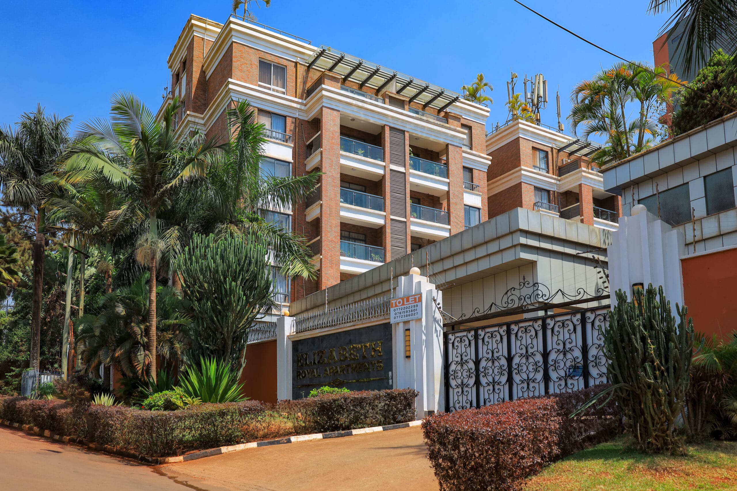 A Simba Properties residential and commercial building in Kampala