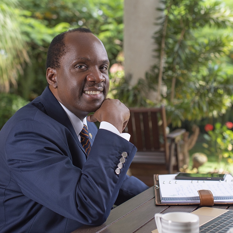 Patrick Bitature - simba group - a leading diversified company in telecommunications, energy, real estate, and hospitality across Africa.